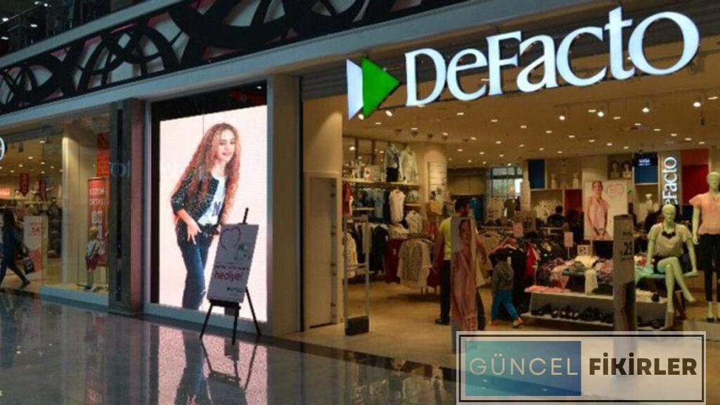 Defacto Bayilik Şartları 2 Defacto Bayilik Şartları