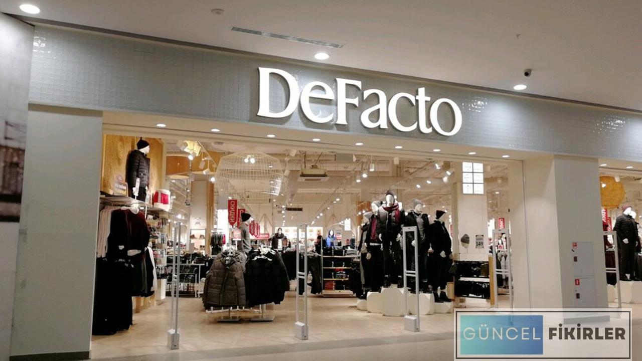 Defacto Bayilik Şartları 1 Defacto Bayilik Şartları